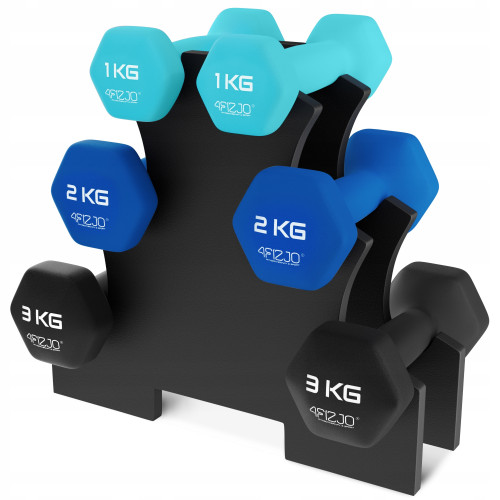 Купить Гантель  4FIZJO Classic 12 кг со стойкой в Киеве - фото №1